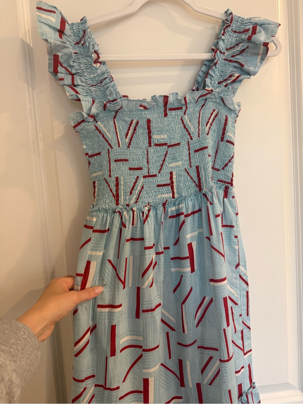Tuckernuck Rory Flutter Sleeve Midi Dress - Picture 7 of 10